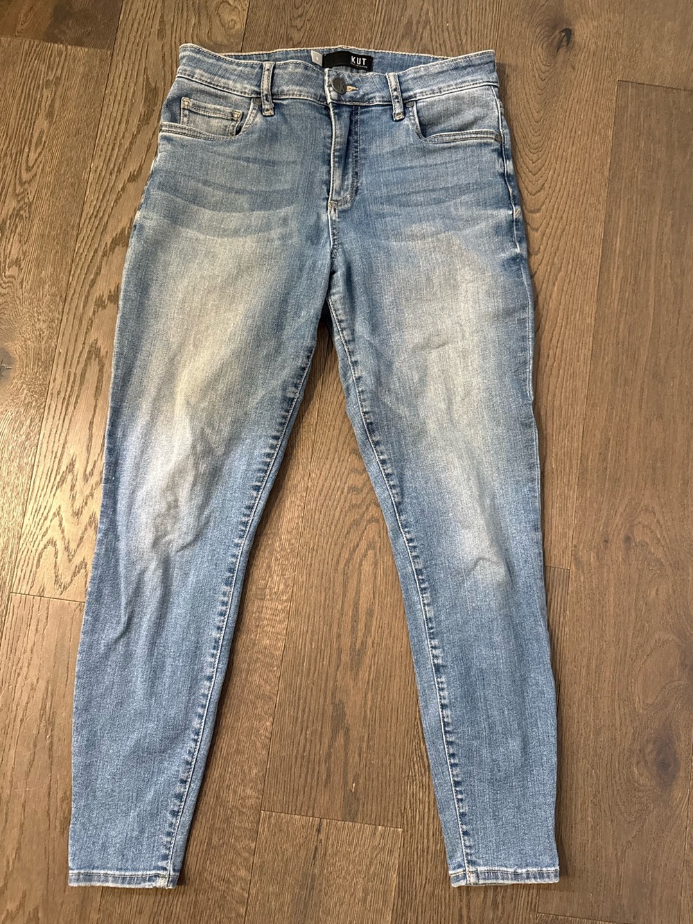 Kut from the Kloth Light Blue Women’s Jeans - Donna High Rise Ankle Skinny